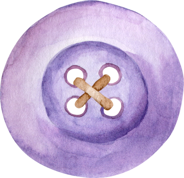 Watercolor purple button illustration
